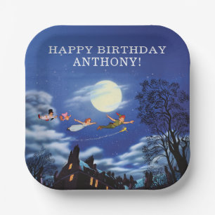 Disney's Peter Pan Neverland Birthday Paper Plate