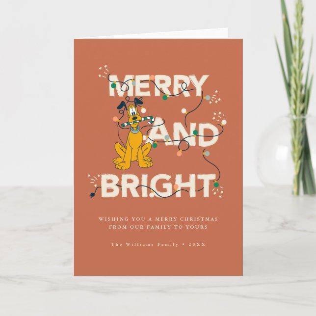 Disney's Pluto | Merry & Bright Holiday (Front)
