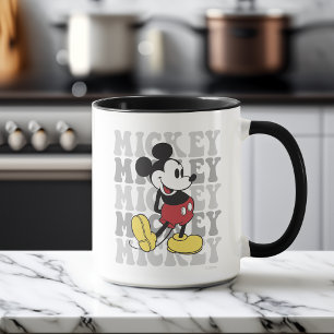 Disney's Retro Mickey Mouse Graphic Mug
