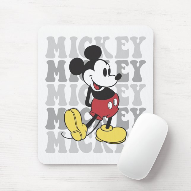 Disney's Retro Mickey Mouse Graphic Pad (With Mouse)