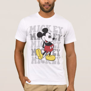 Disney's Retro Mickey Mouse Graphic T-Shirt