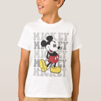 Disney's Retro Mickey Mouse Graphic