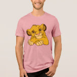 Disney's Simba Cub The Lion King Tri-Blend Shirt<br><div class="desc">Embrace your inner child and show off your love for Disney's The Lion King with this charming Simba t-shirt. Featuring Simba as a playful cub, this design captures the adventurous spirit and playful energy of the future king. Made with soft and comfortable fabric, it's perfect for everyday wear and expressing...</div>