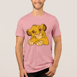 Disney's Simba Cub The Lion King Tri-Blend Shirt