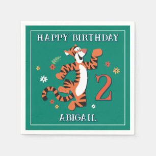 Disney's Tigger Whimsical Birthday Napkin