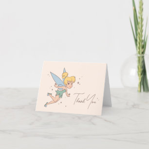 Disney's Tinker Bell   Fairy First Birthday Thank You Card