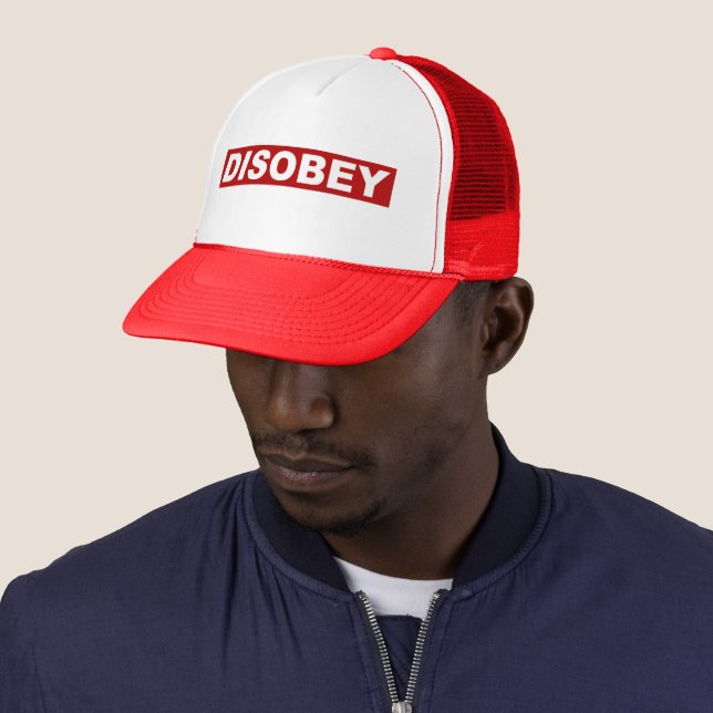 DISOBEY TRUCKER HAT (In Situ)