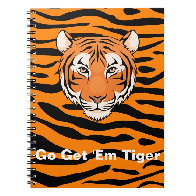 Disparaissent leur obtiennent le carnet de tigre - (Devant)