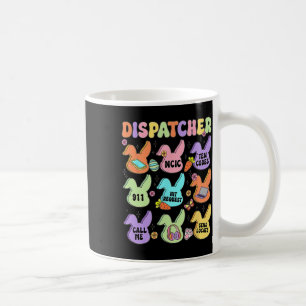 Dispatcher Easter Cute Bunny Coquette Cowgirl East Coffee Mug
