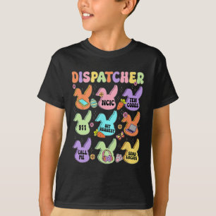 Dispatcher Easter Cute Bunny Coquette Cowgirl East T-Shirt