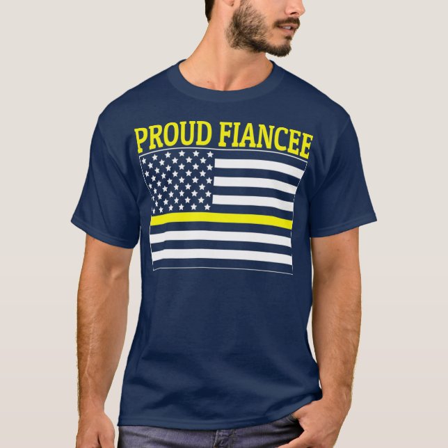 Dispatcher Fiancee Proud Fiancee Dispatch T-Shirt (Front)