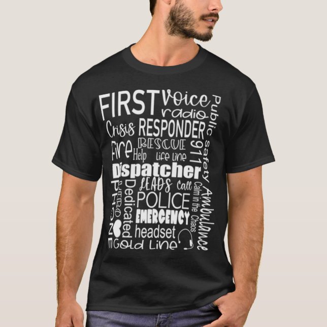 Dispatcher First Responder T-Shirt (Front)