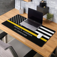 Dispatcher Personalized Thin Gold Line 