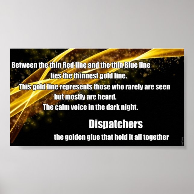 Dispatcher Poster (Front)