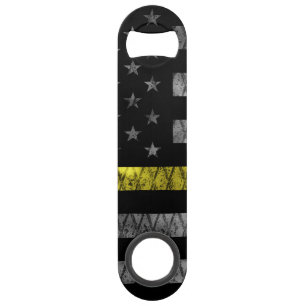 Dispatcher Thin Yellow Line Flag Bar Key