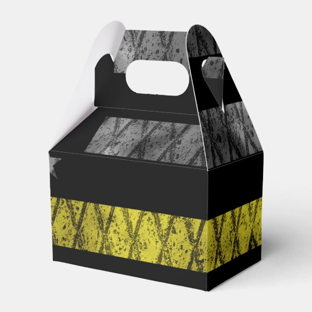 Dispatcher Thin Yellow Line Flag Favor Box (Front Side)