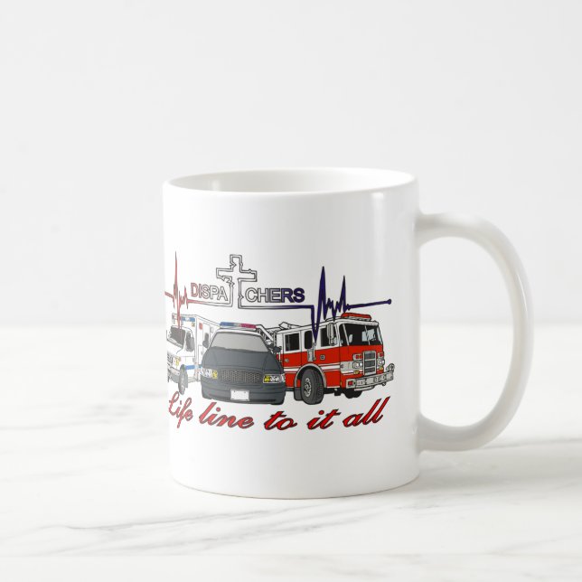 DISPATCHERS COFFEE MUG (Right)