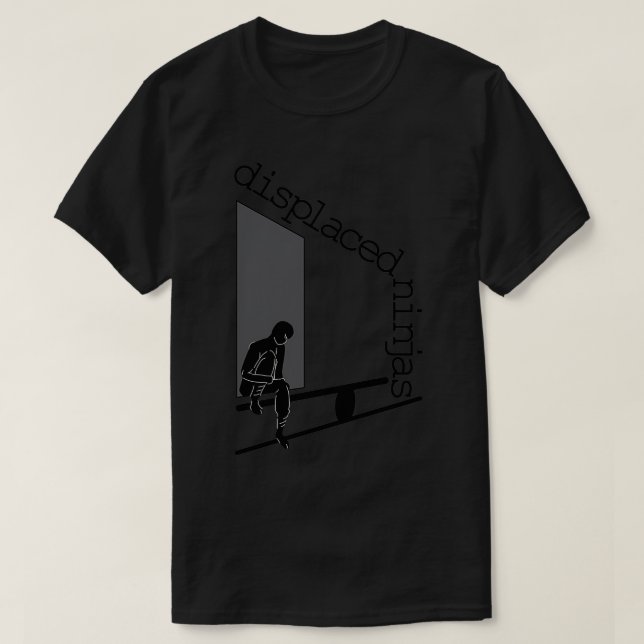 Displaced Ninjas T-Shirt (Design Front)