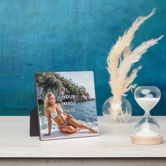 DISPLAY! 🖼️ Custom Tabletop Plaque with Easel (Insitu)