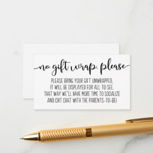 Display Shower Enclosure Card