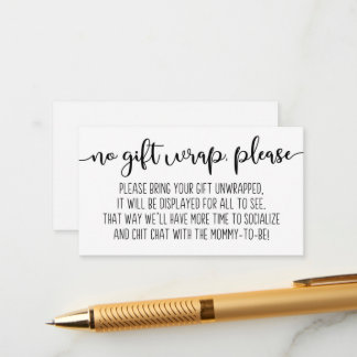 Display Shower Enclosure Card