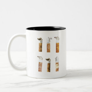 displayed cigarette Two-Tone coffee mug