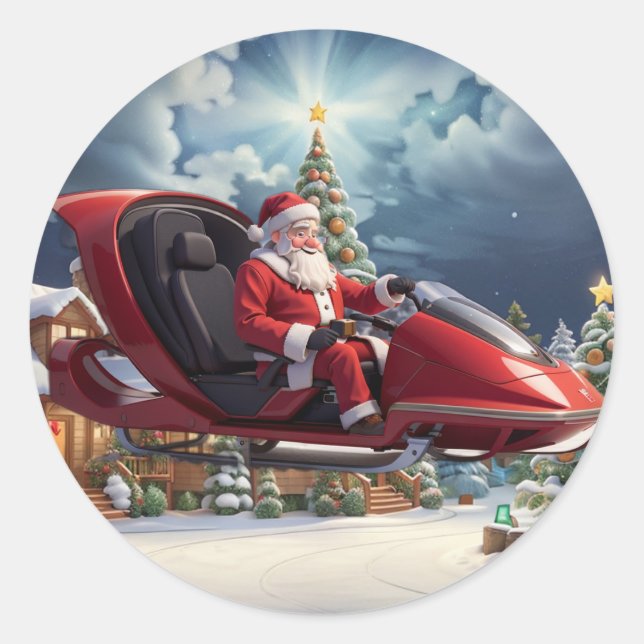 "Displays & Packaging: Custom Product Labels" Classic Round Sticker (Front)