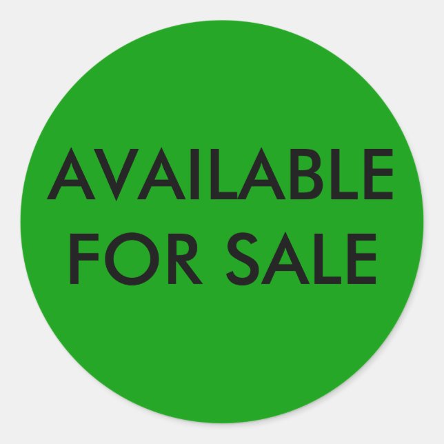 DISPONIBLE POUR LA VENTE STICKER (Devant)