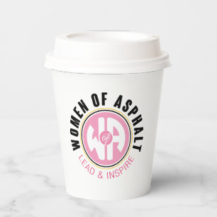 Disposable Coffee Cup + Lid Set