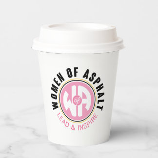 Disposable Coffee Cup + Lid Set