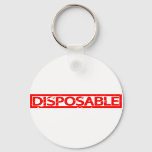 Disposable Stamp Keychain