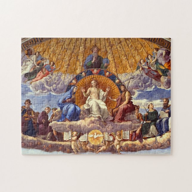 Disputation of the Holy Sacrament by Raphael Jigsaw Puzzle (Horizontal)