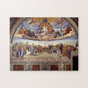 Disputation of the Holy Sacrament by Raphael Jigsaw Puzzle