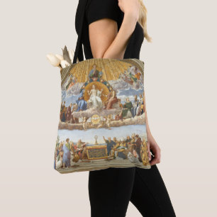 Disputation of the Holy Sacrament, Raphael Sanzio Tote Bag