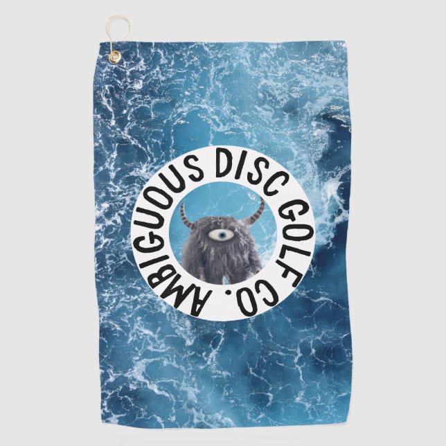 Disque Ambiguous Golf Disque de serviette (Devant)