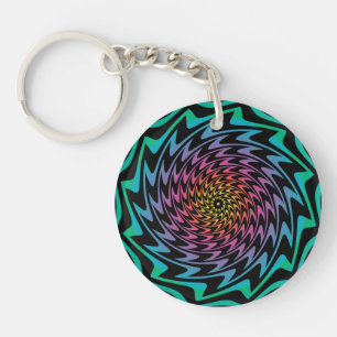 DISQUE HYPNOTIQUE Mesmerizing Neon Cool Zig Zag Sp
