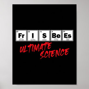 Disques de golf frisbee ultime tableau périodique