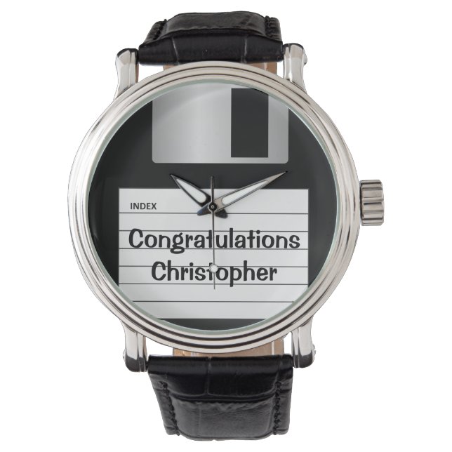 Disquette classique de 3,5 pouces Montre homme per (devant)