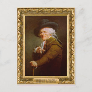 Disregard females, acquire currency postcard
