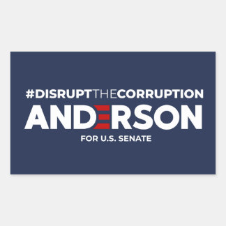 Disrupt the Corruption sticker (sheet of 4)