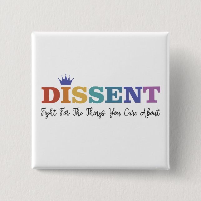 Dissent RBG Button (Front)