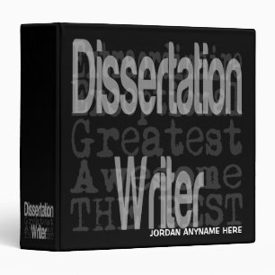 Dissertation Writer Extraordinaire CUSTOM Binder