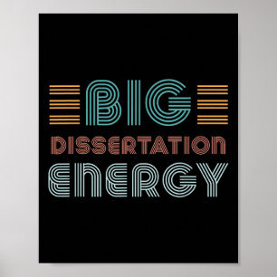 Dissertation Writing Thesis Defence Phd Doctoral C Poster