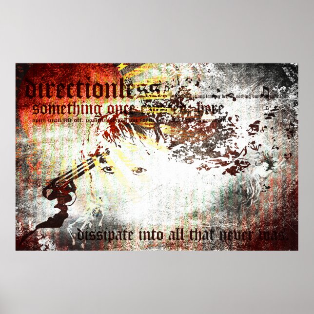 dissipate poster (Front)