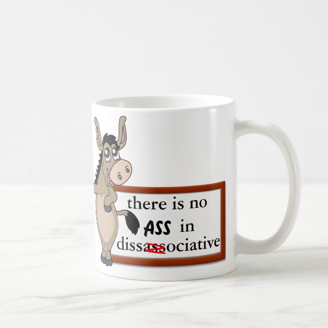 dissociative donkey mug (Right)