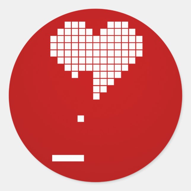 Dissolution Classic Round Sticker (Front)