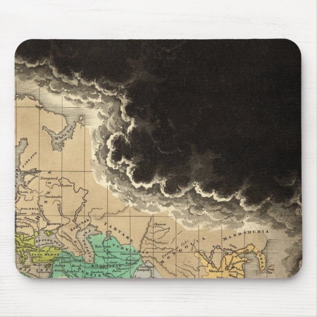 Dissolution of The Empire of Charlemagne 912 AD Mouse Pad (Front)