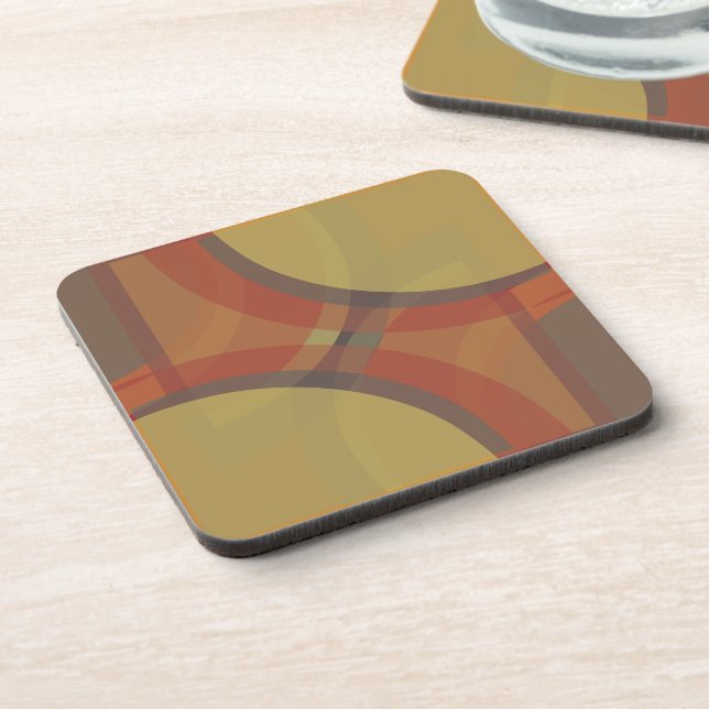 Dissolution Plastic Coasters (Left Side)
