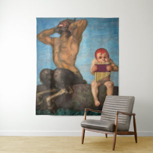 Dissonance   Franz von Stuck   Tapestry