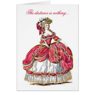 Distance is Nothing Card